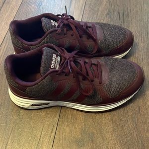 Adidas cloud foam flyer tennis shoes purple size 8.5